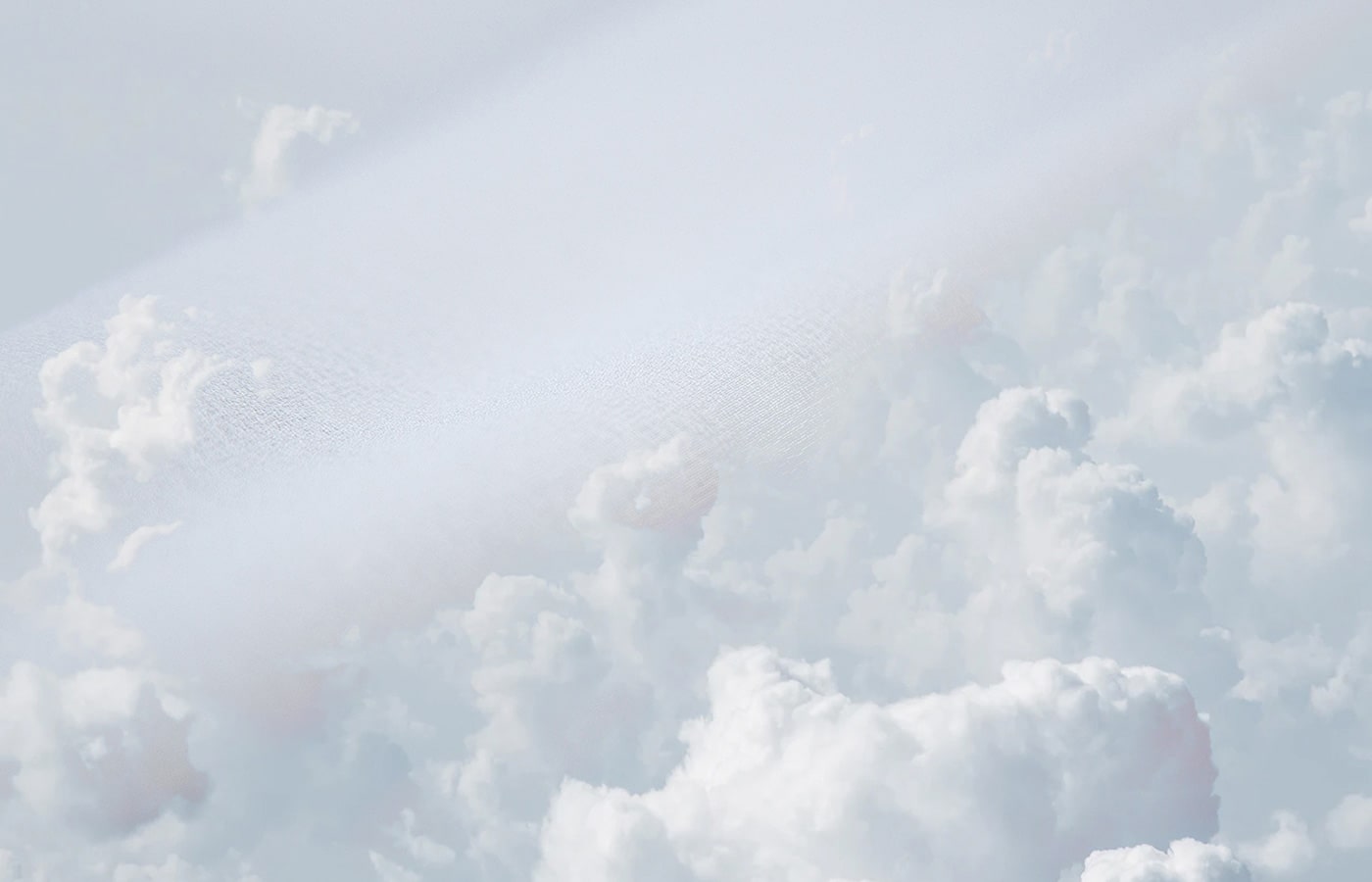 Modern LED Floating Cloud Pendant Light Cotton Silk Chandelier for Kids Room eBa